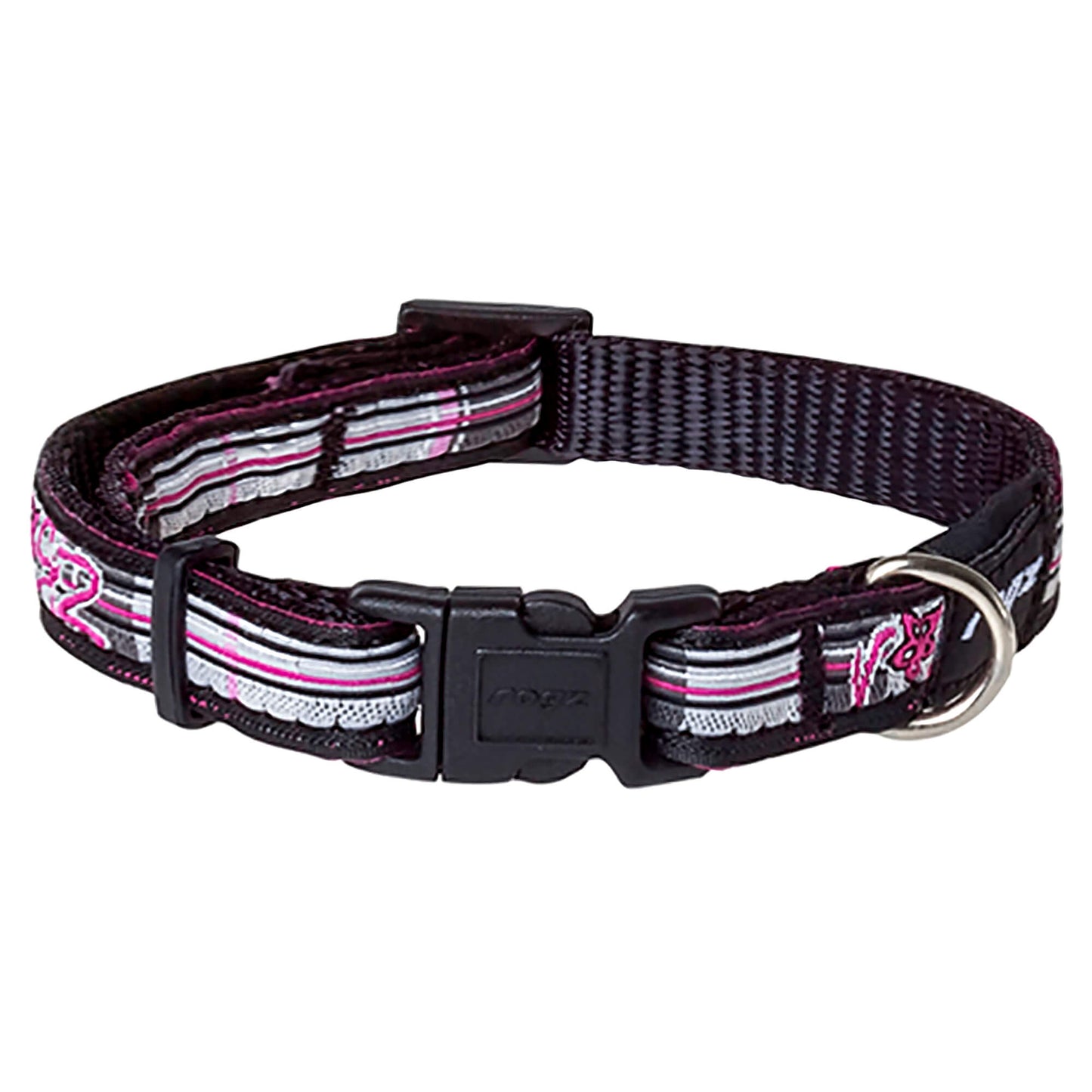 rogz Fancy Dress Floral Tartan Halsband für Hunde
