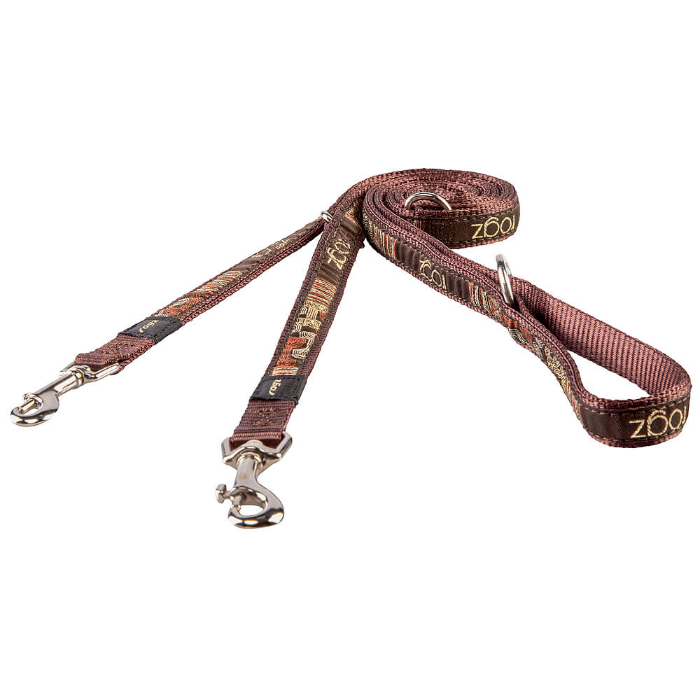 rogz Fancy Dress Mocha Bone Leine für Hunde