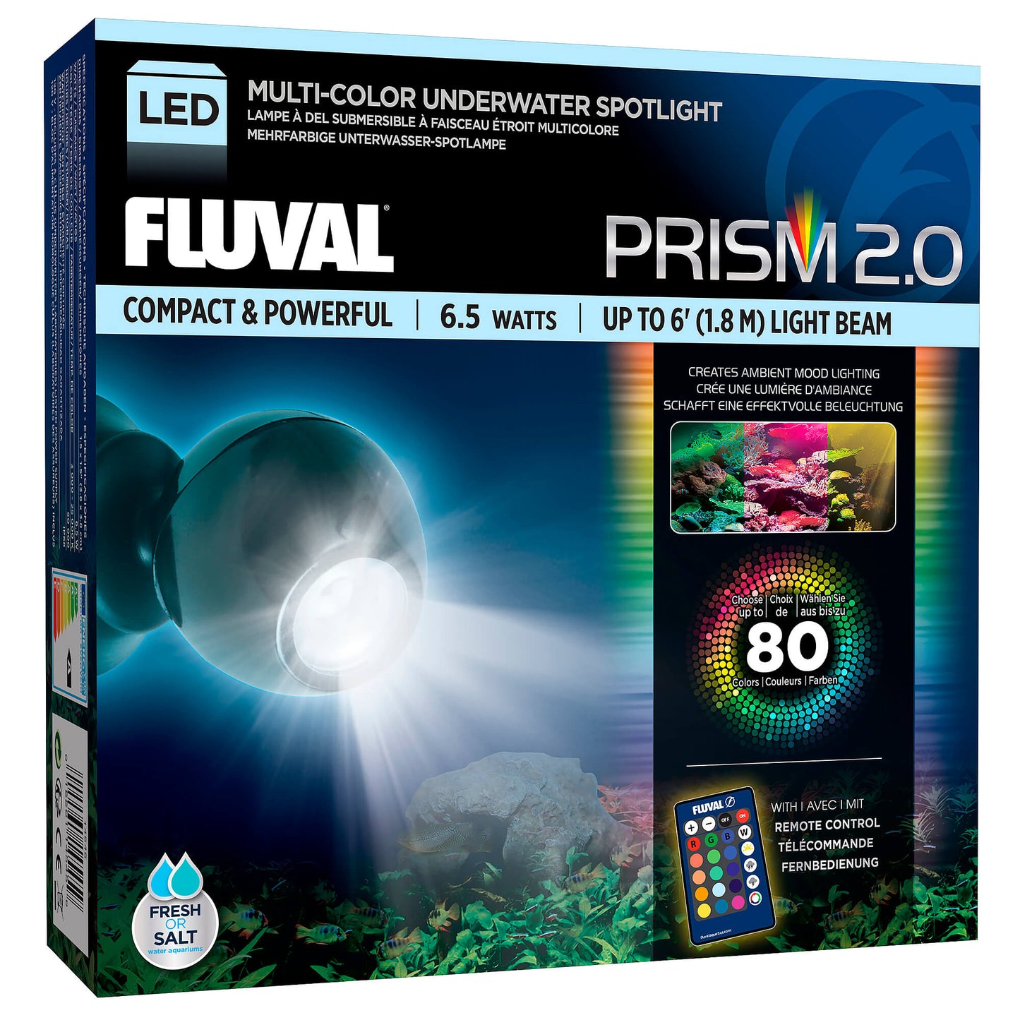 Fluval Unterwasser- Spotlight-LED Aquarienbeleuchtung für Zierfische