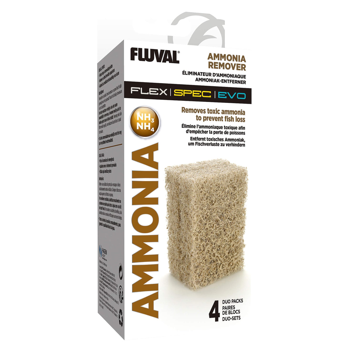 Fluval Ammoniak Entferner Wasserpflegemittel für Zierfische