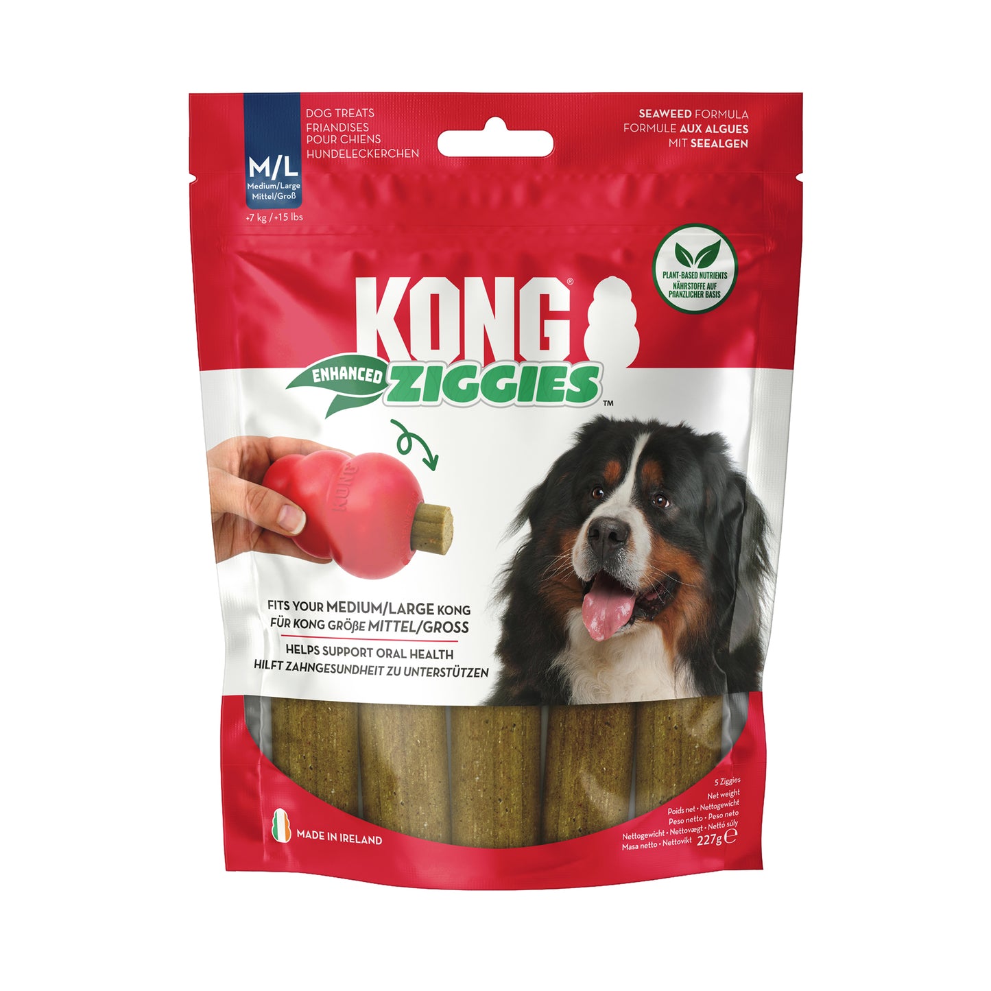 KONG Ziggies Enhanced Snack für Hunde