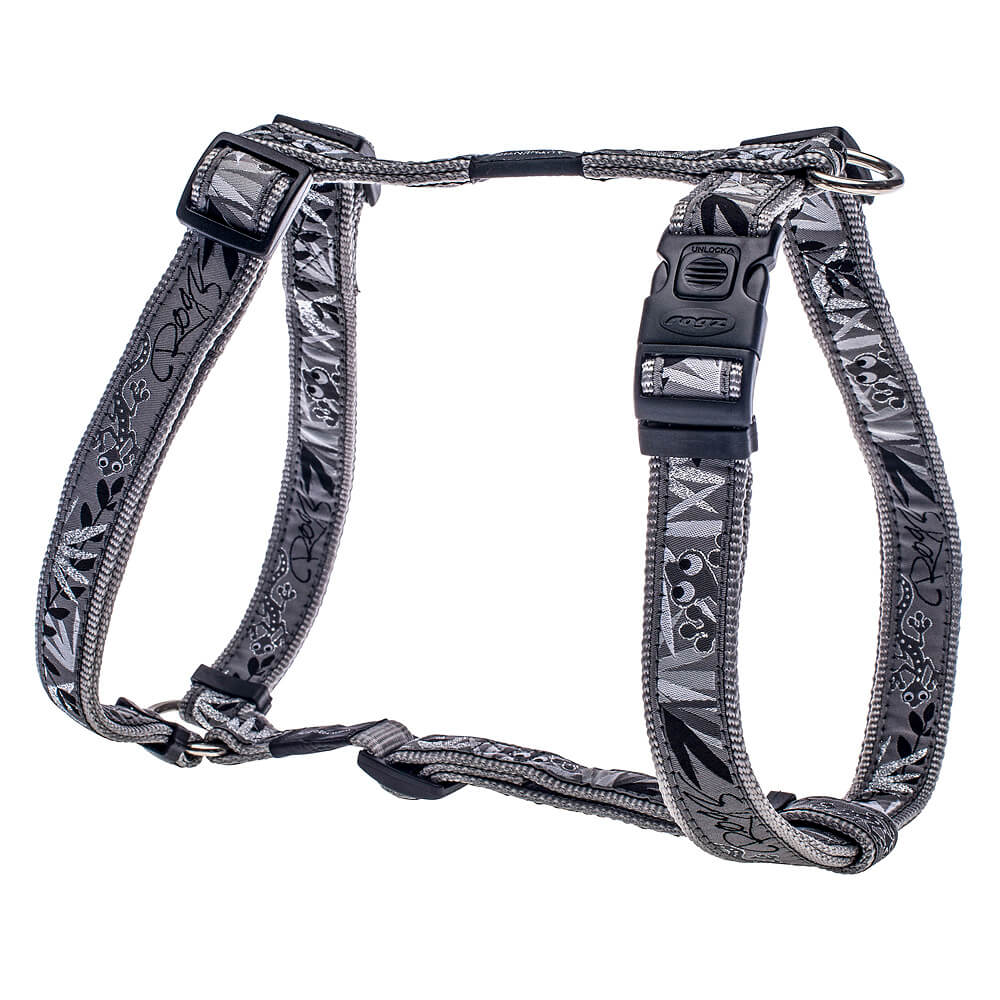 rogz Fancy Dress Silver Gecko Geschirr für Hunde