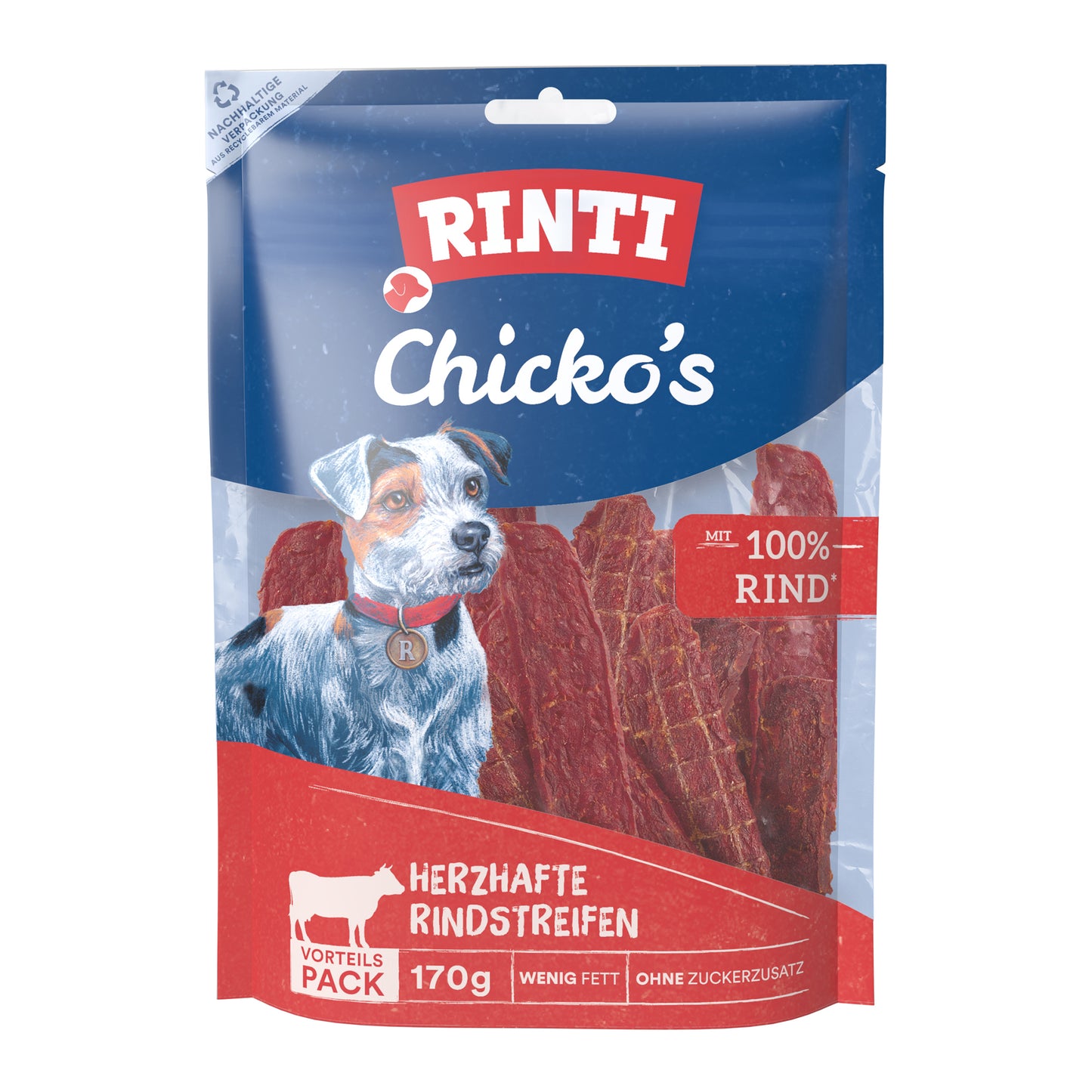 Rinti Chicko Rind Snack für Hunde