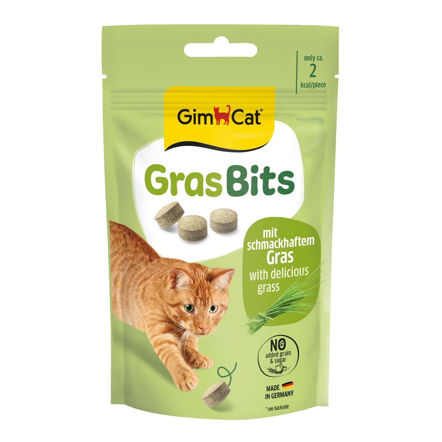 GimCat GrasBits Snack für Katzen