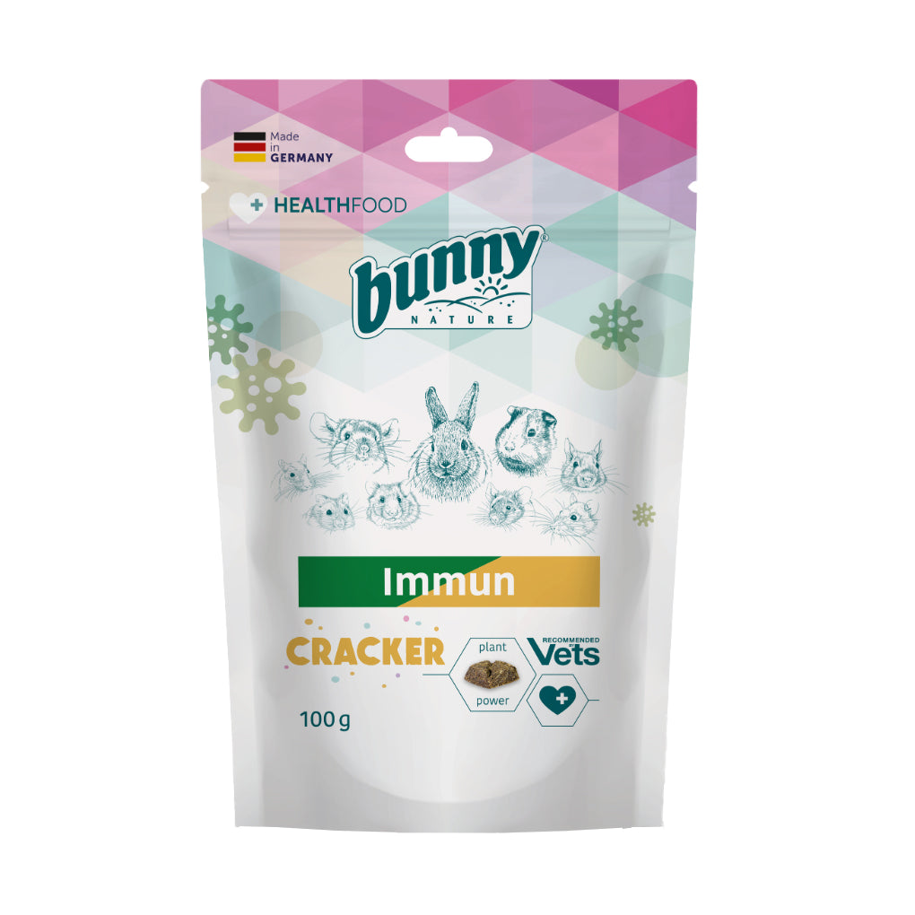 bunny Immun Cracker Snack für Zwergkaninchen und Nagetiere