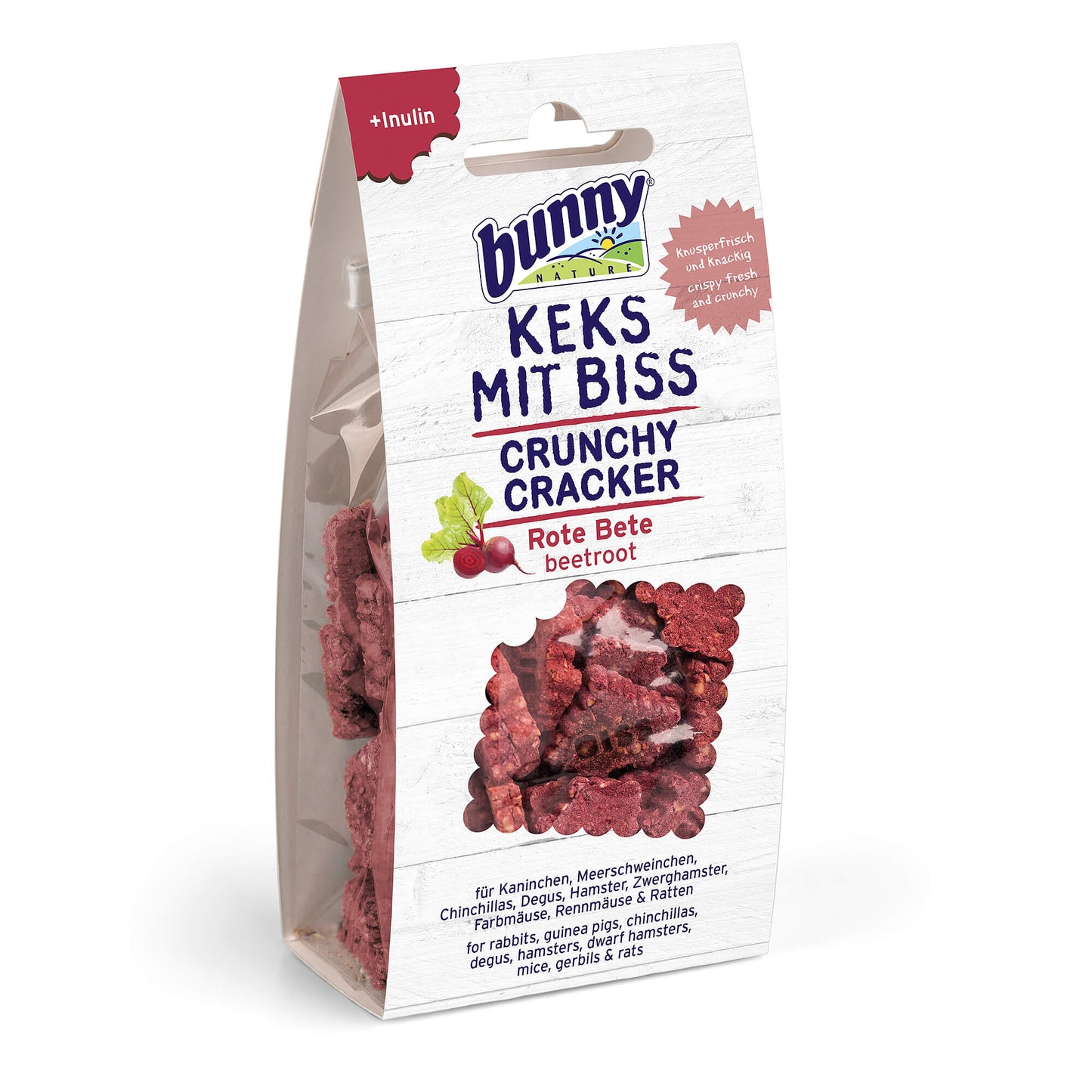 bunny Crunchy Cracker Keks Snack für Zwergkaninchen und Nagetiere