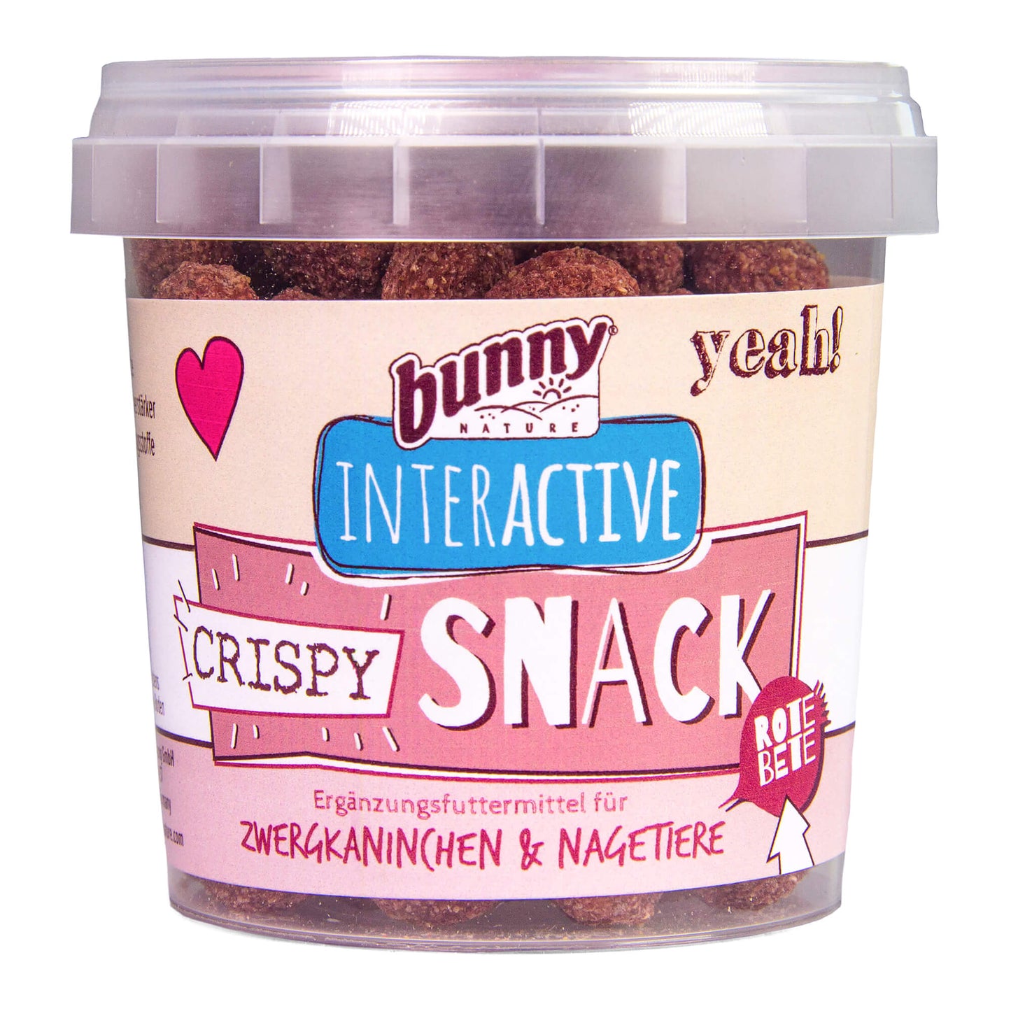 bunny Crispy Snack Snack für Zwergkaninchen und Nagetiere