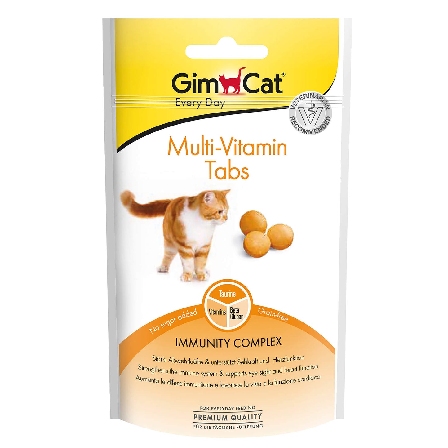 GimCat Multi-Vitamin Tabs Nahrungsergänzung für Katzen