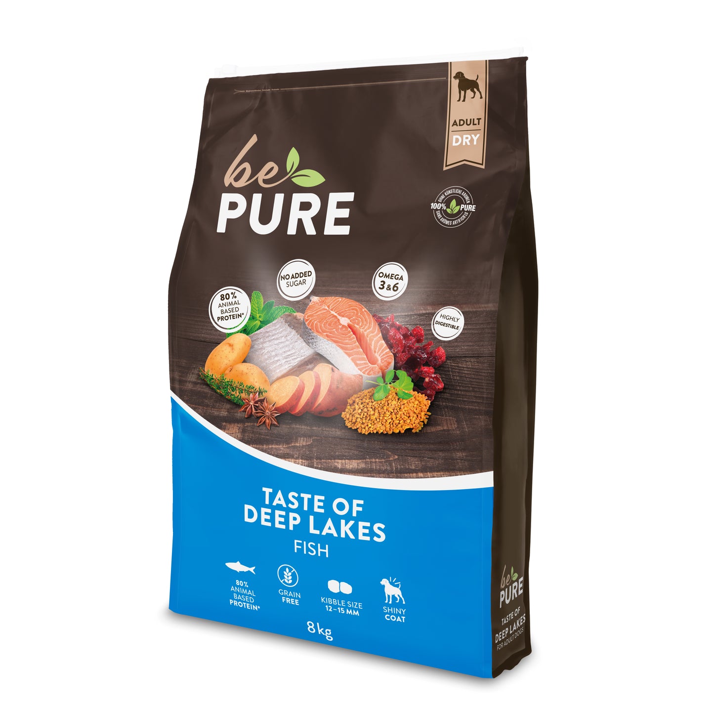 bePure Taste of Deep Lakes Trockenfutter für Hunde