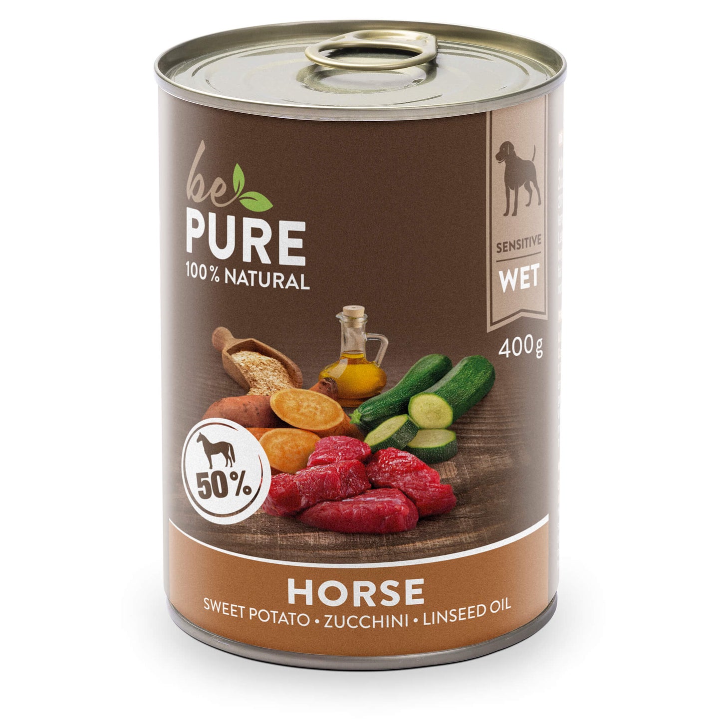bePure Horse Nassfutter für Hunde