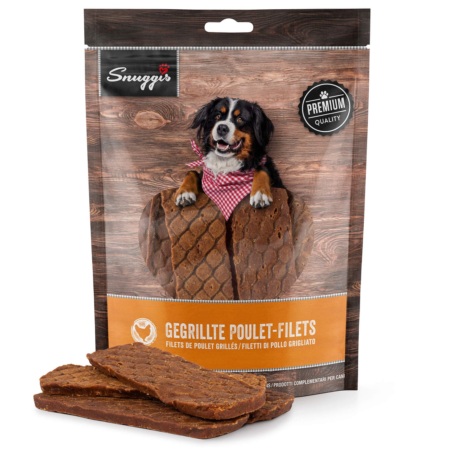 Snuggis Gegrillte Poulet-Filets Snack für Hunde