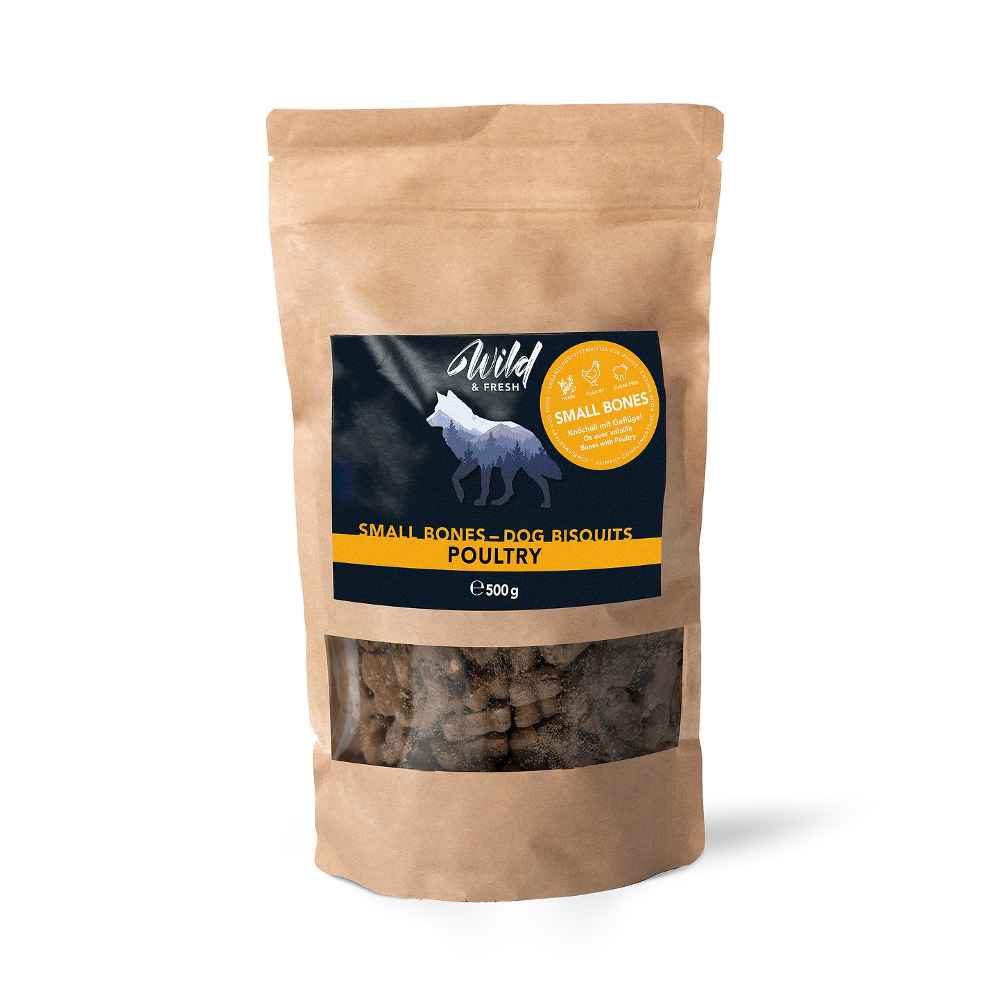 Wild'n'fresh Small Bones Snack für Hunde
