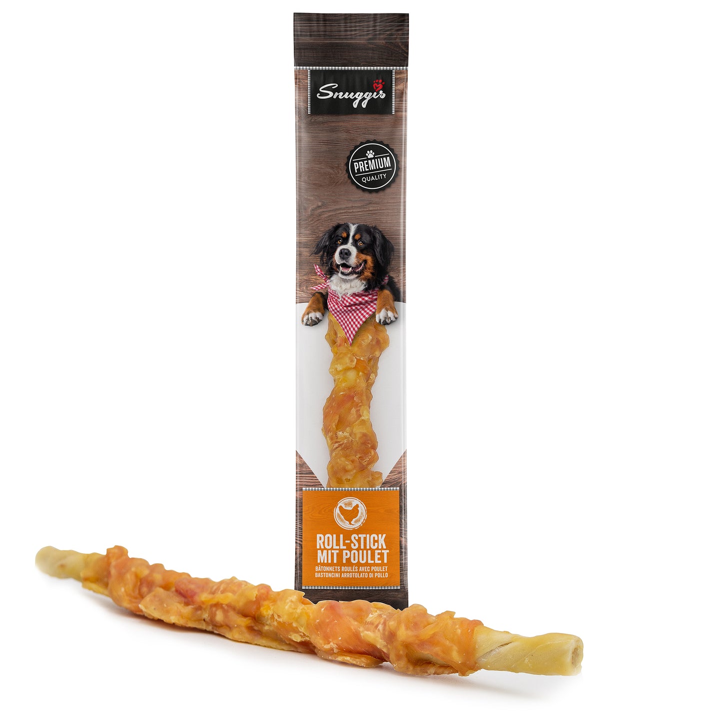 Snuggis Sticks mit Hühnermantel Kauartikel für Hunde