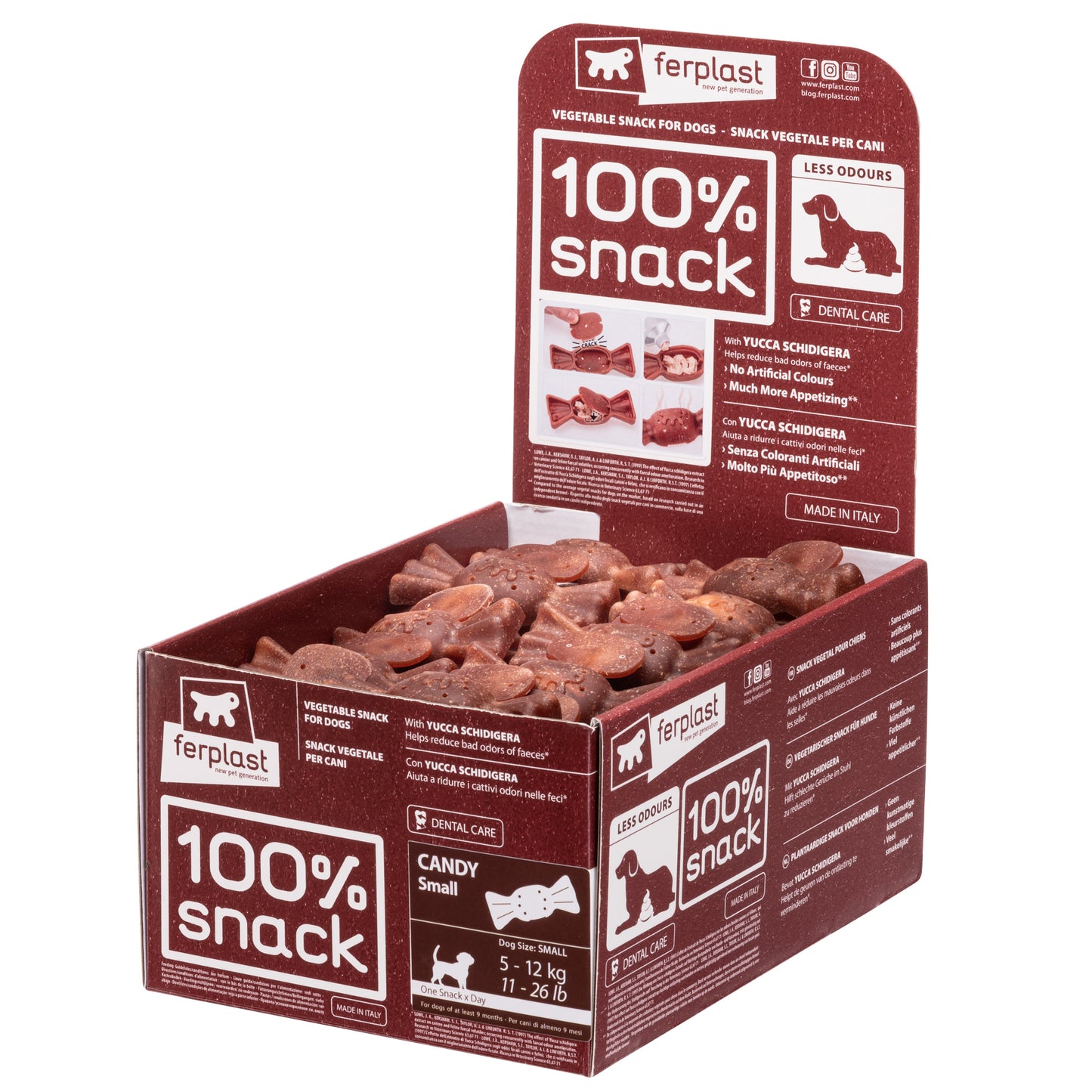 Ferplast Kaubonbon Yucca Snack für Hunde