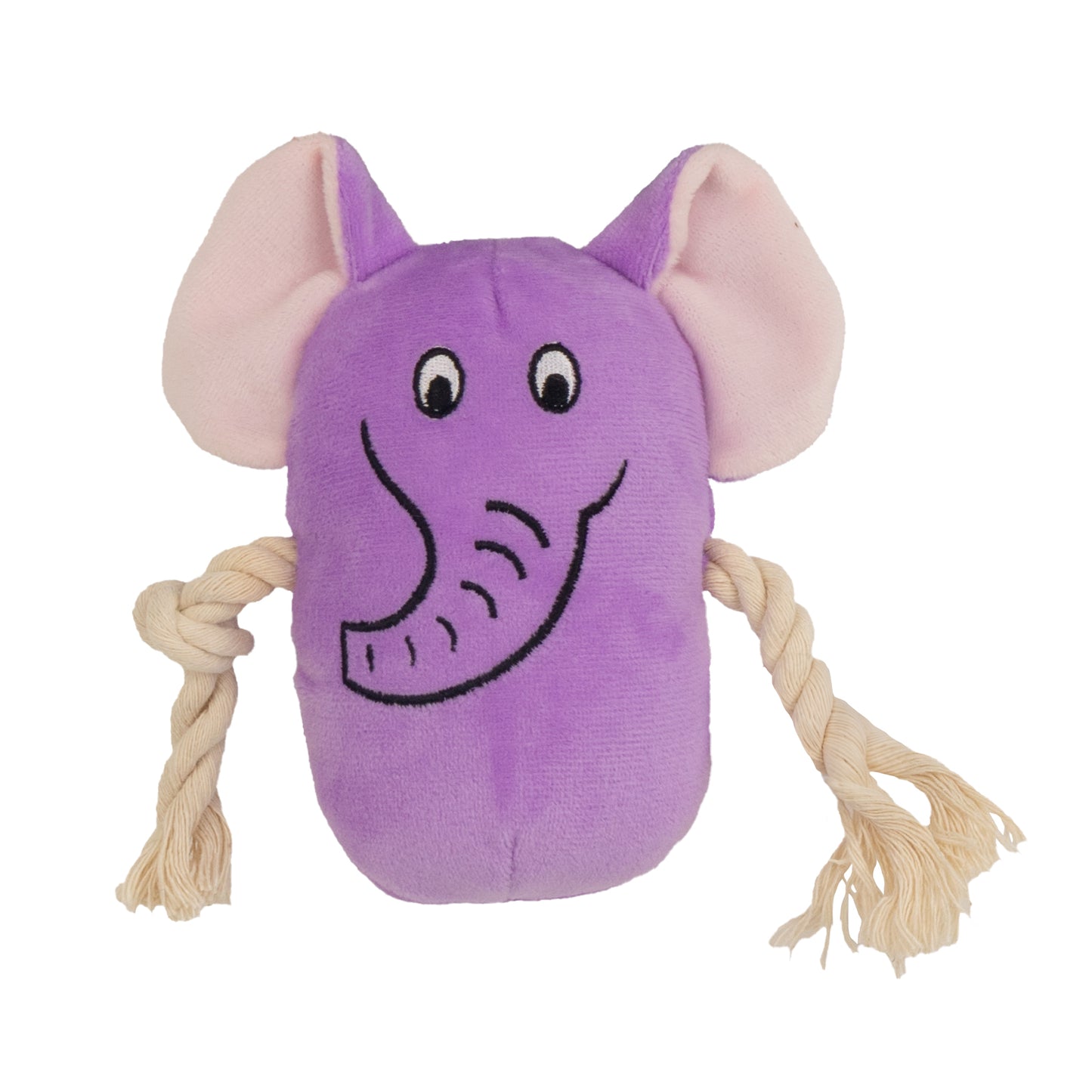 Freezack Elephant with rope Kuscheltier für Hunde