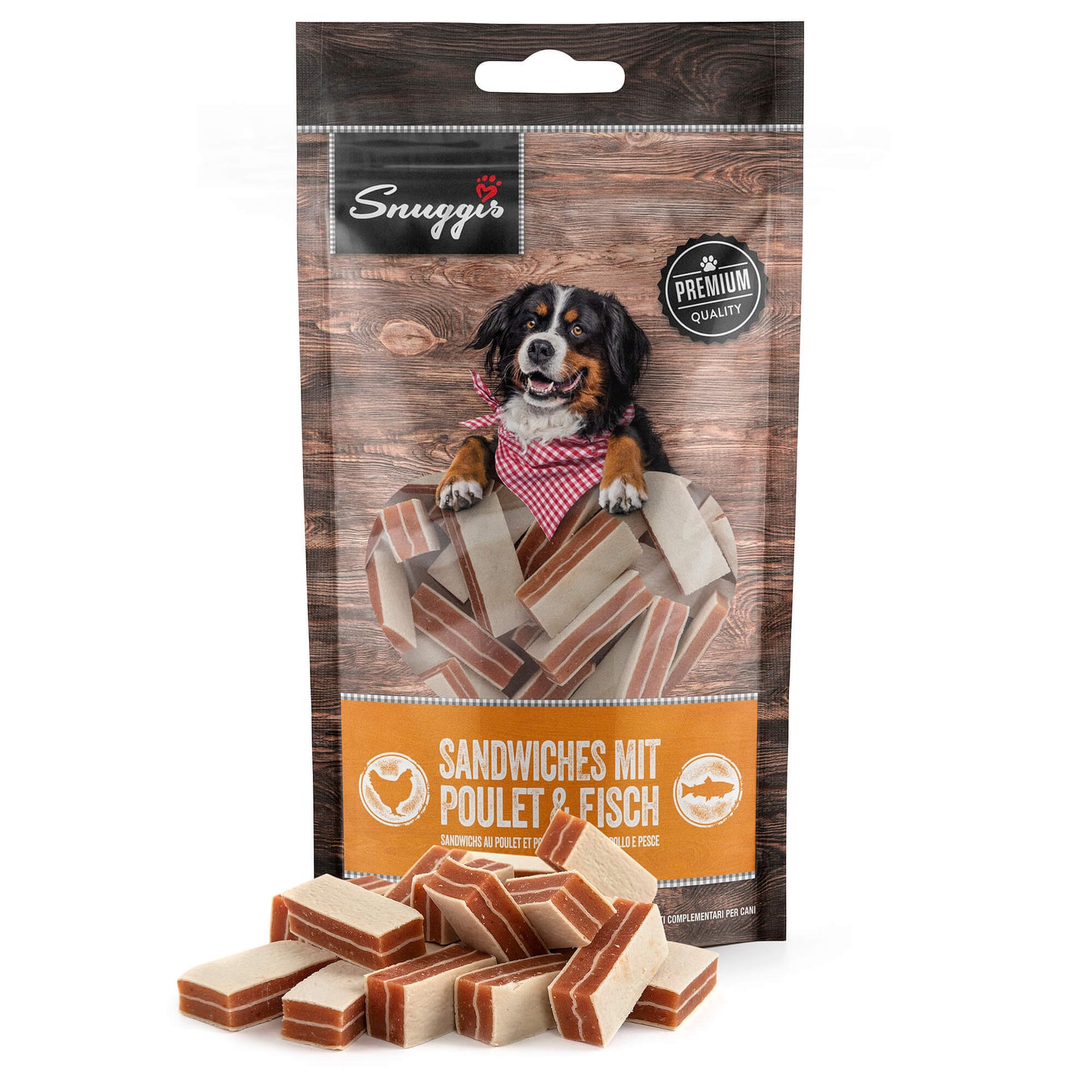 Snuggis Sandwiches Snack für Hunde