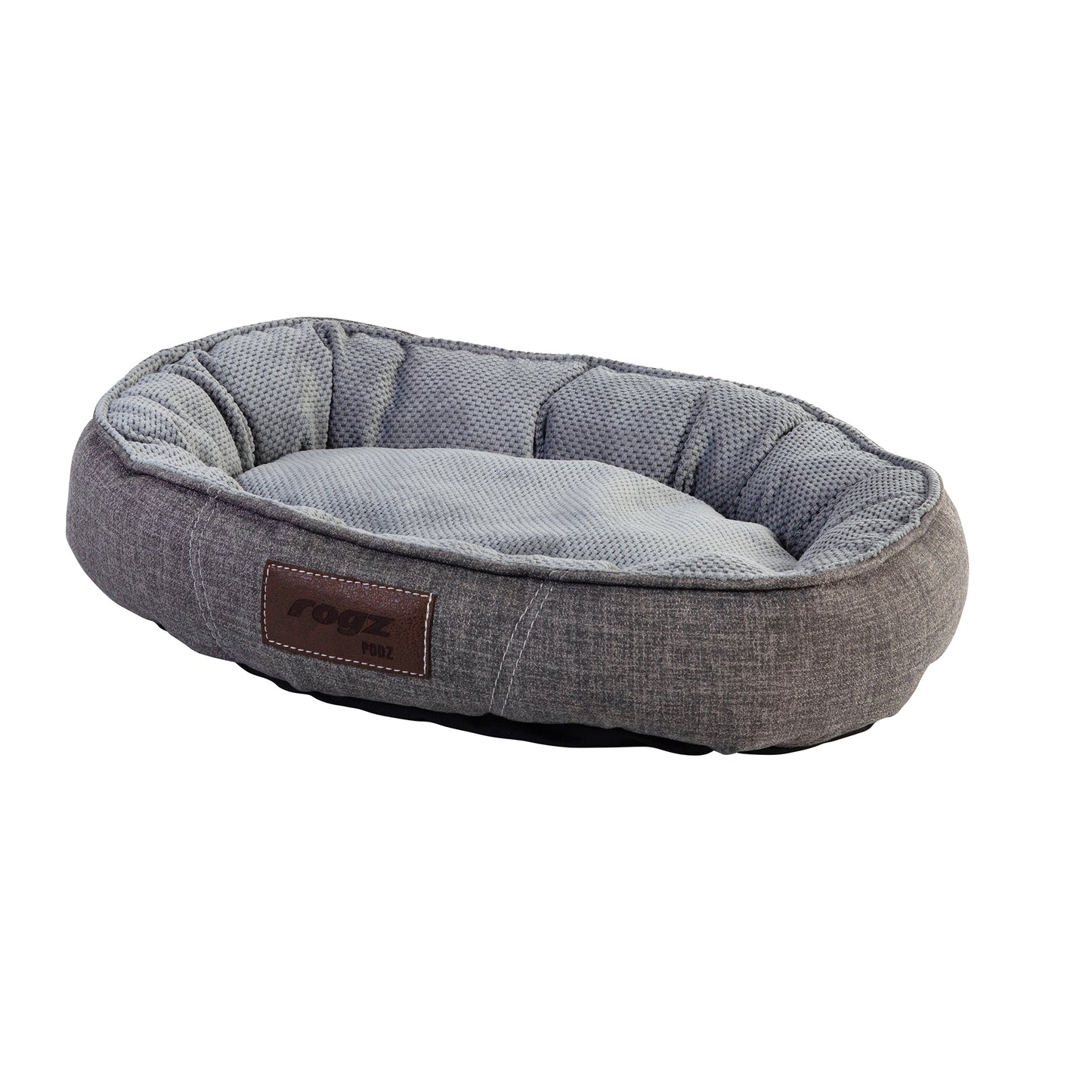rogz Podz Lounge Oval mit Rand Bett für Hunde