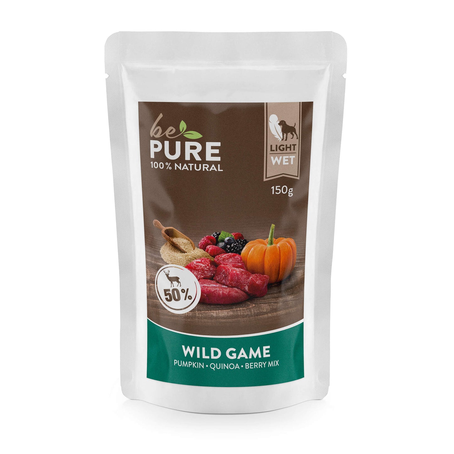 bePure Wild Game Nassfutter für Hunde