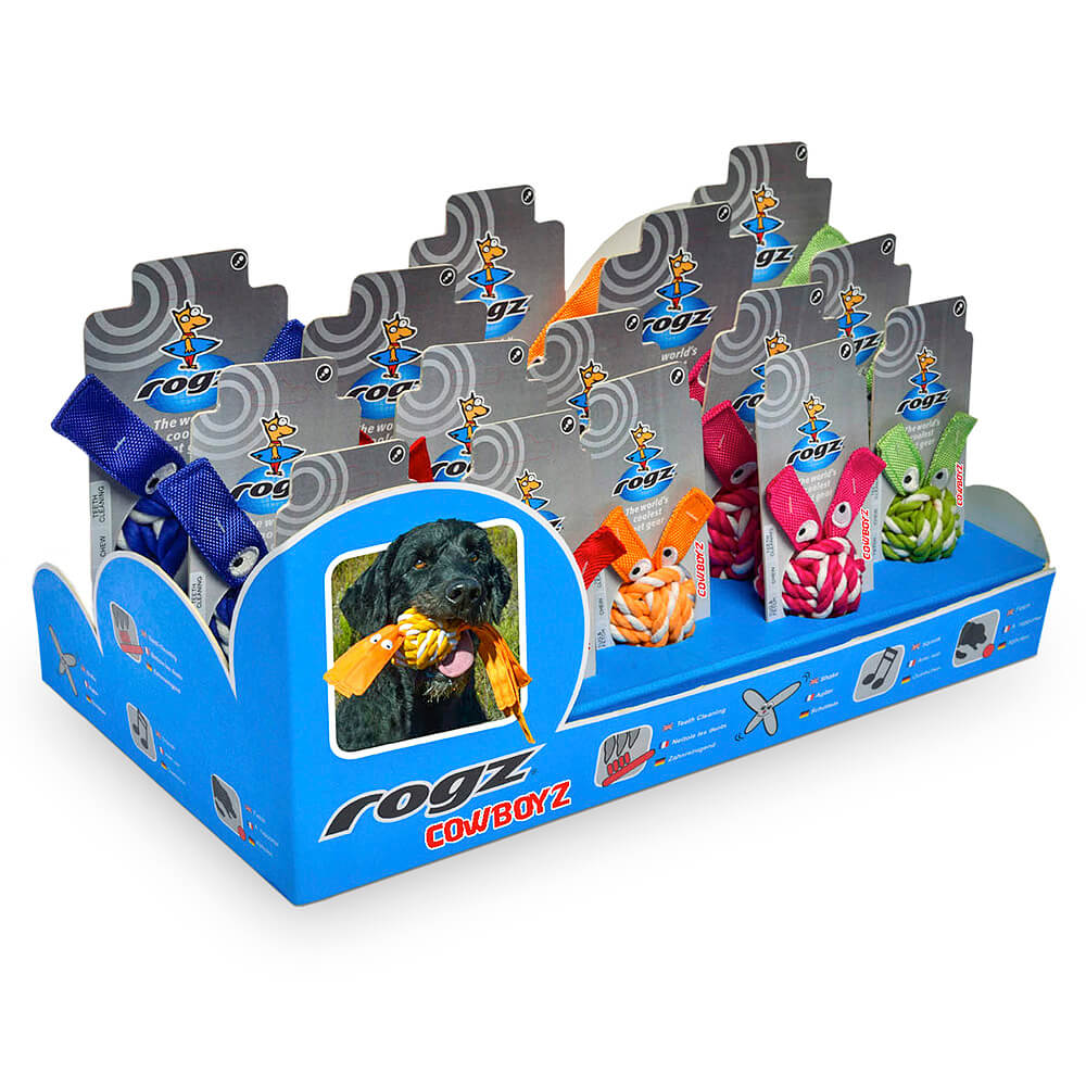 rogz Cowboyz Display Spielzeug für Hunde