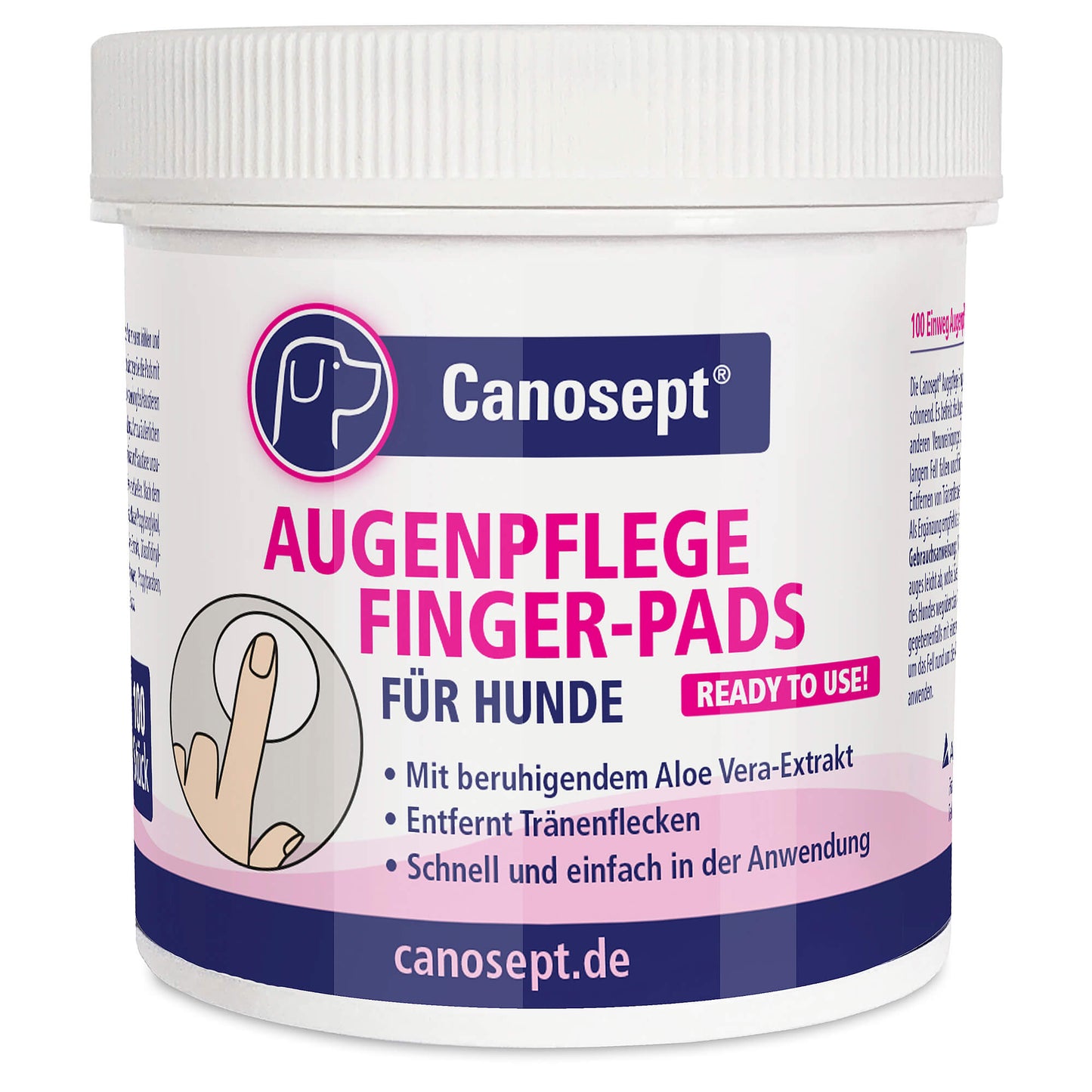 Canosept Augenpflege Pads Pflegemittel für Hunde