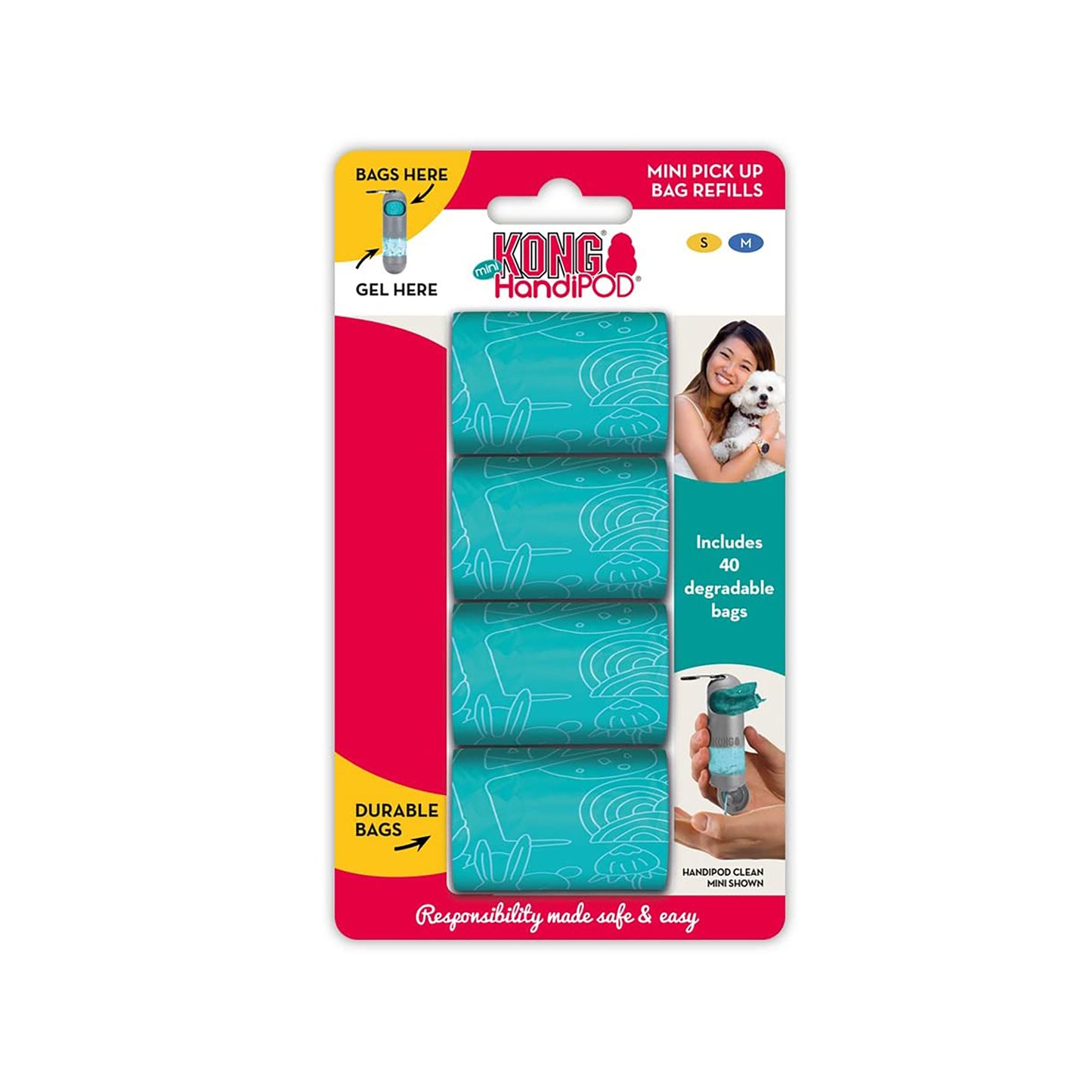 KONG HandiPOD Mini refill für Hunde