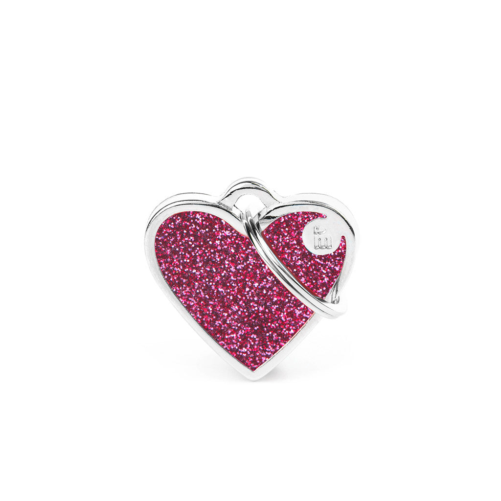 MyFamily Heart Glitter Accessoire für Hunde