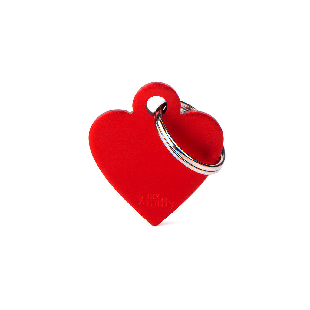MyFamily Big Heart Aluminum Accessoire für Hunde