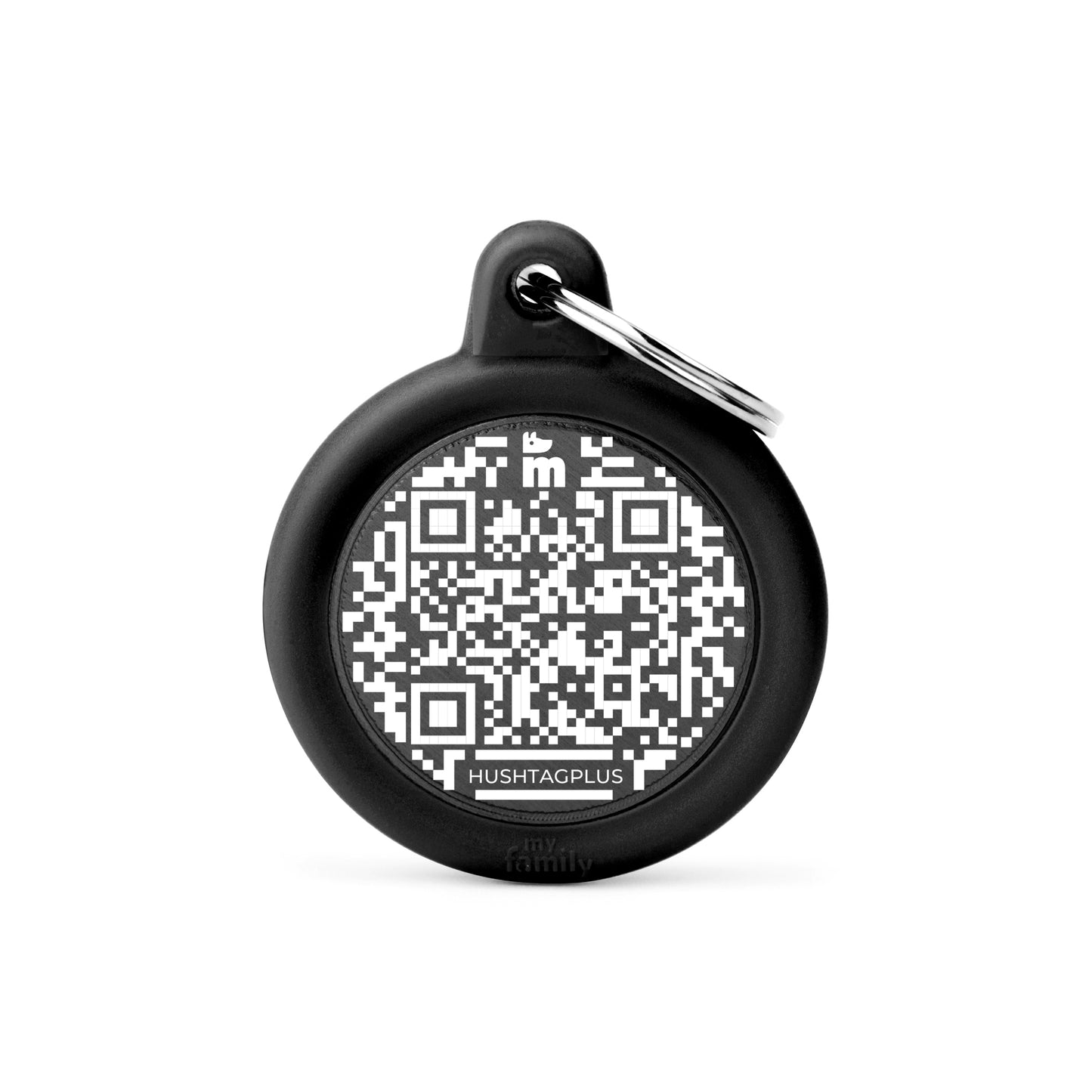 MyFamily Round Hushtag Plus Accessoire für Hunde