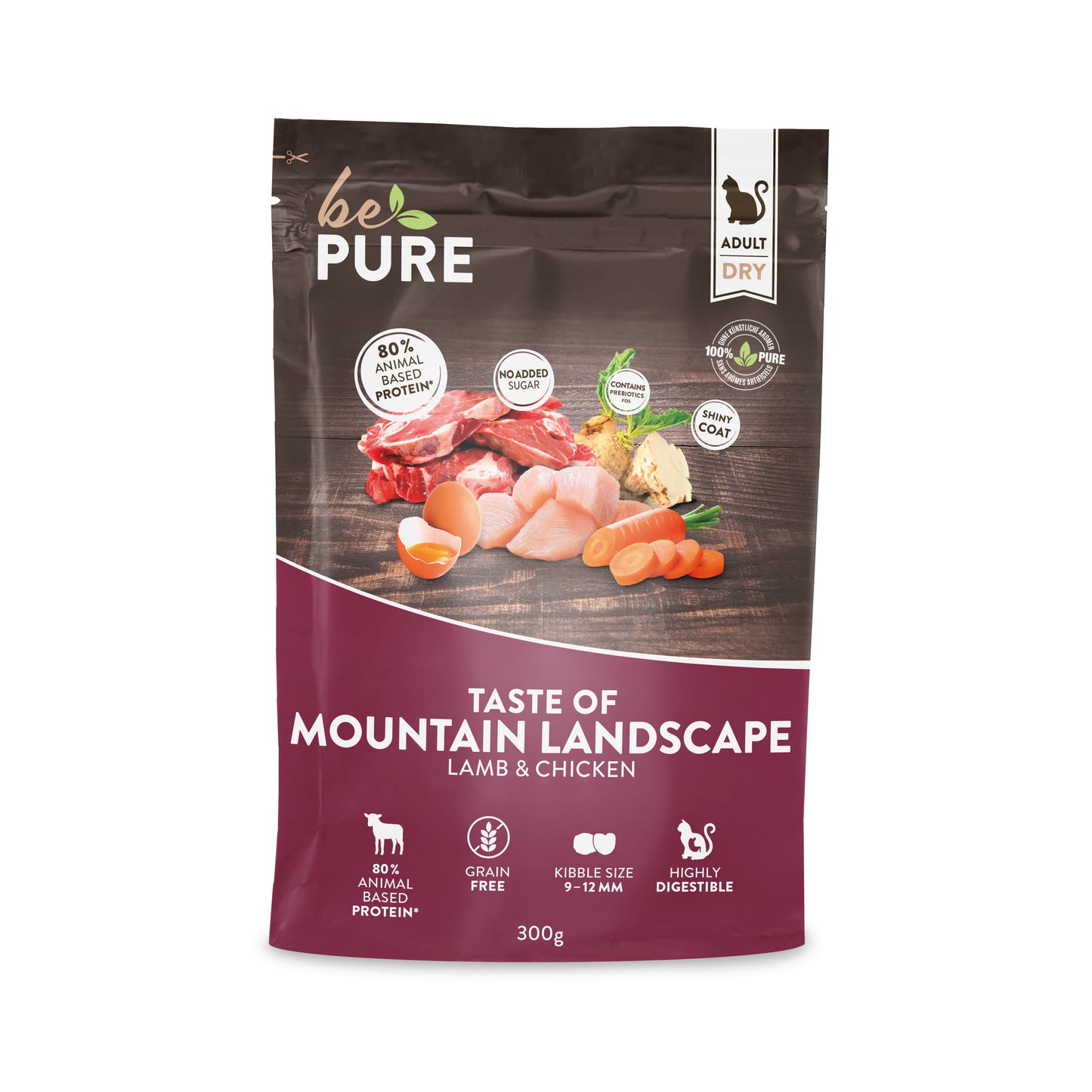 bePure Taste of Mountain Landscape Trockenfutter für Katzen