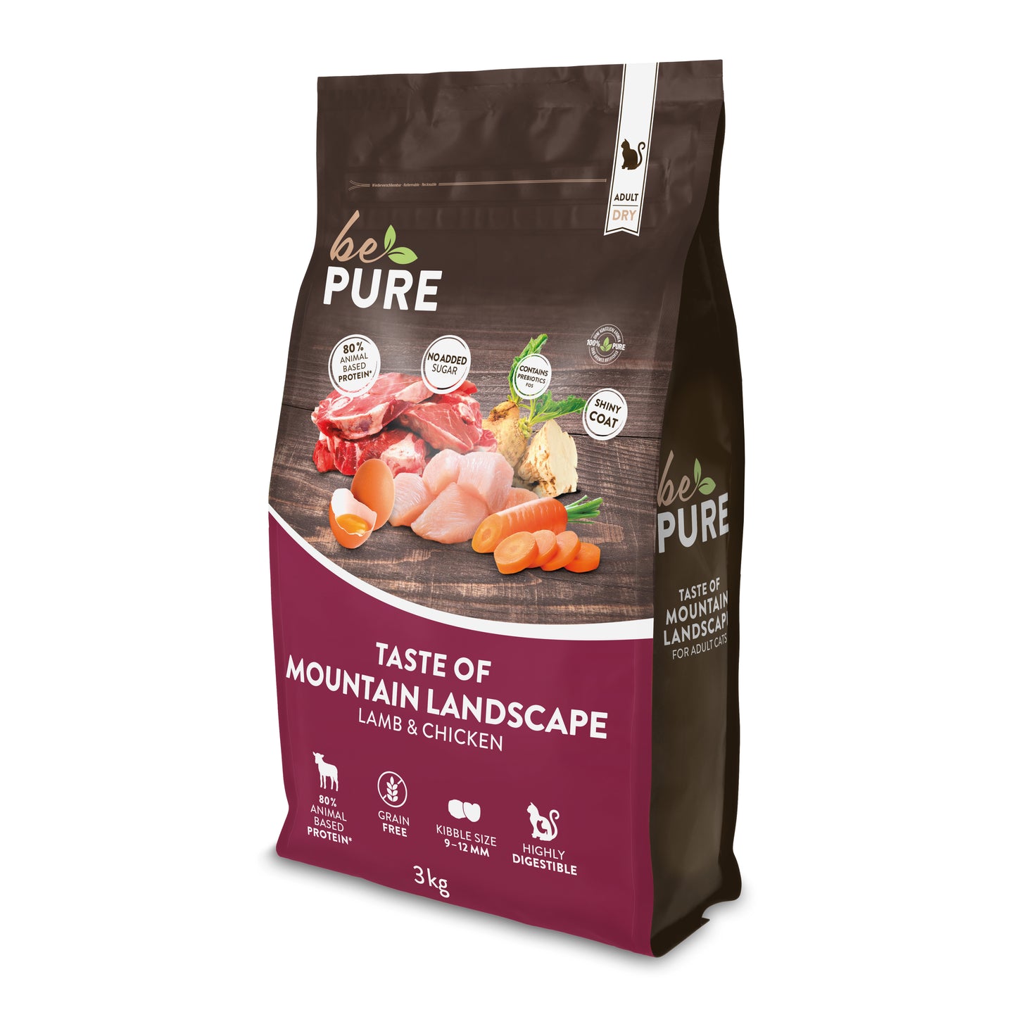 bePure Taste of Mountain Landscape Trockenfutter für Katzen