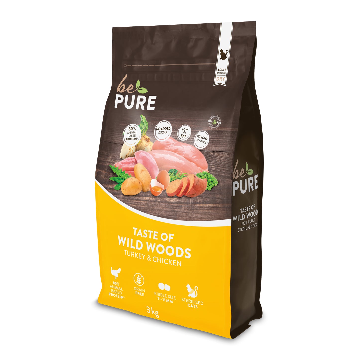 bePure Taste of Wild Wood Trockenfutter für Katzen