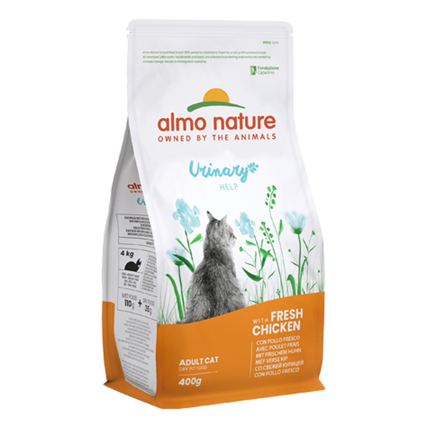 Almo Nature Urinary Help mit Huhn Trockenfutter für Katzen