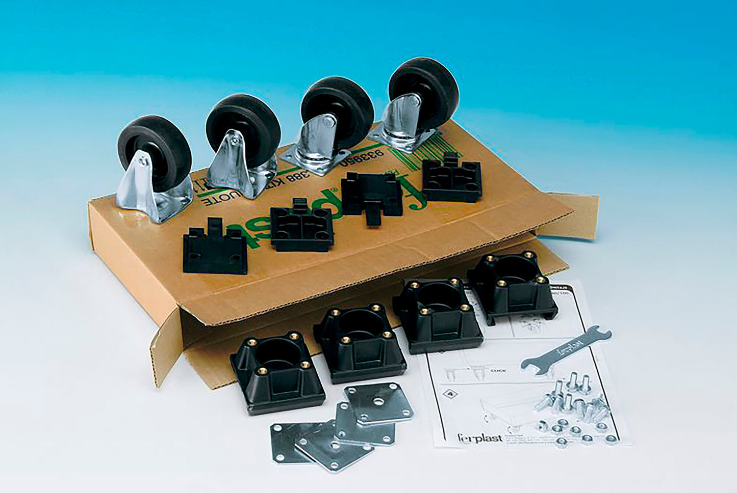 Ferplast Wheel Kit L388 Reisezubehör für Hunde