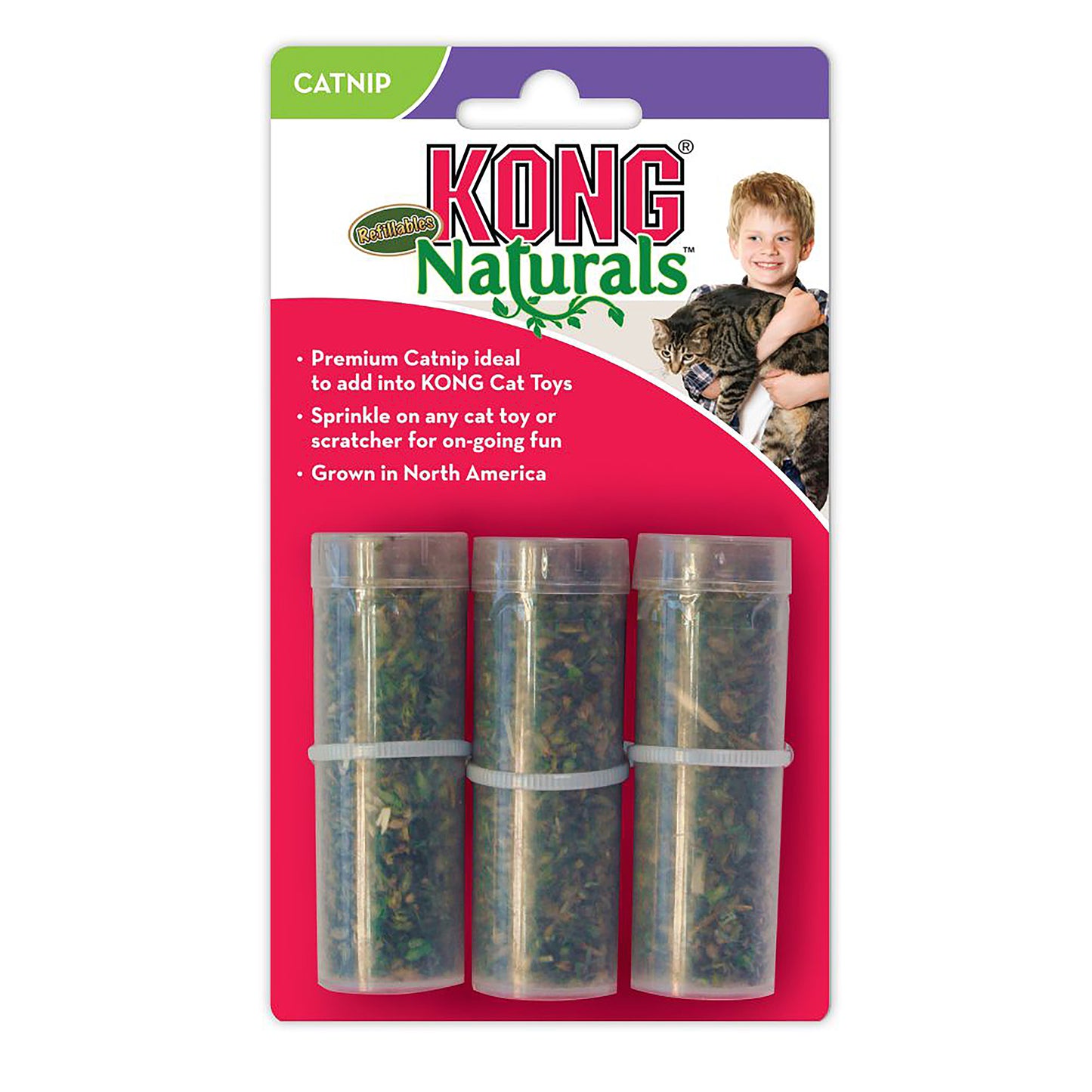 KONG Catnip Tubes Spielzeug für Katzen