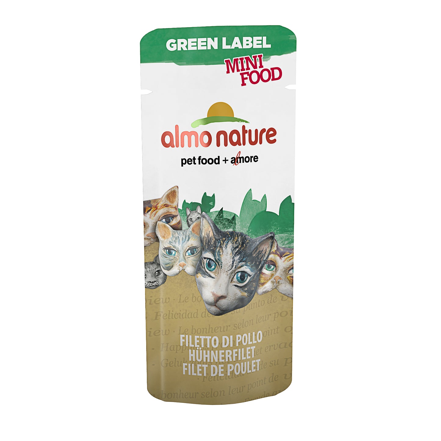 Almo Nature HFC Mini Food Cat Hühnerfilet Snack für Katzen