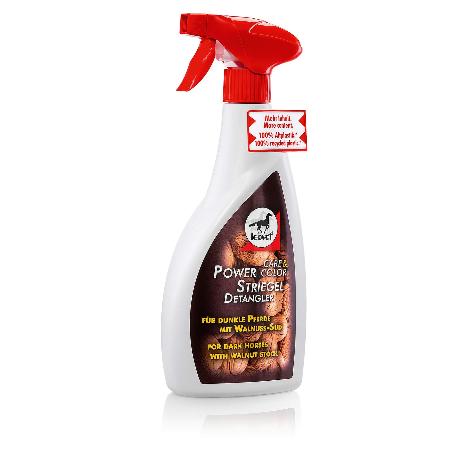 Leovet Power Striegel Walnuss Pflegemittel für Pferde