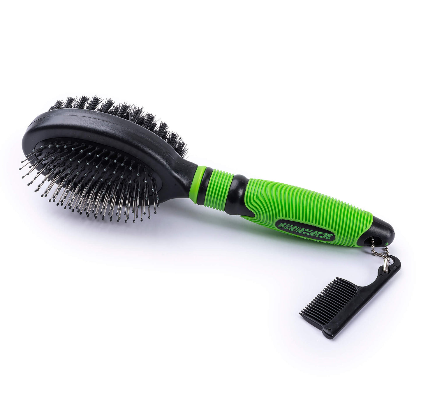 Freezack R-GO Doppelfunktionsbürste Pflegemittel für Katzen und Hunde