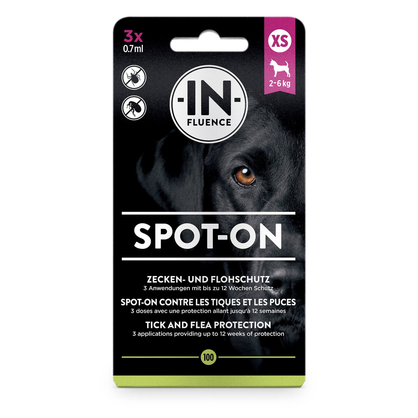 In-Fluence Spot-On Parasitenschutz für Hunde