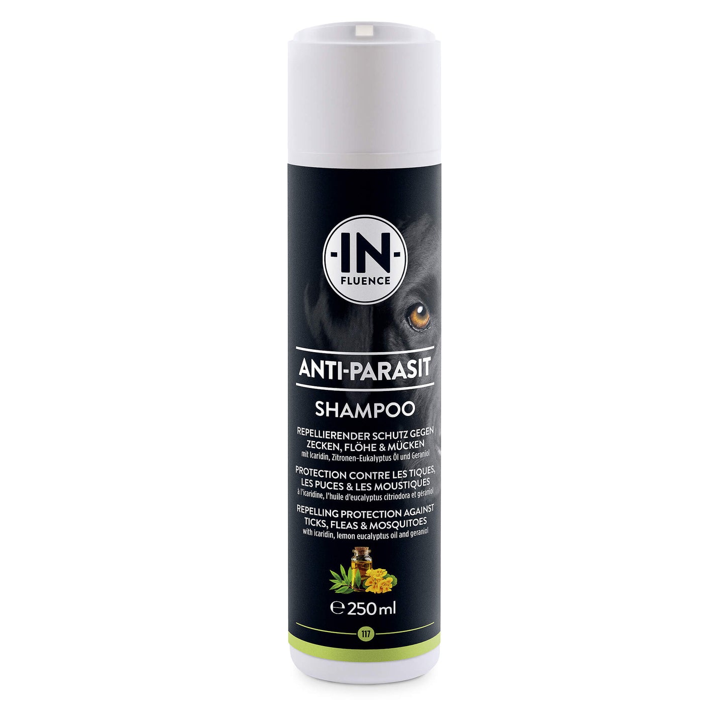 In-Fluence Anti-Parasit Shampoo Parasitenschutz für Hunde