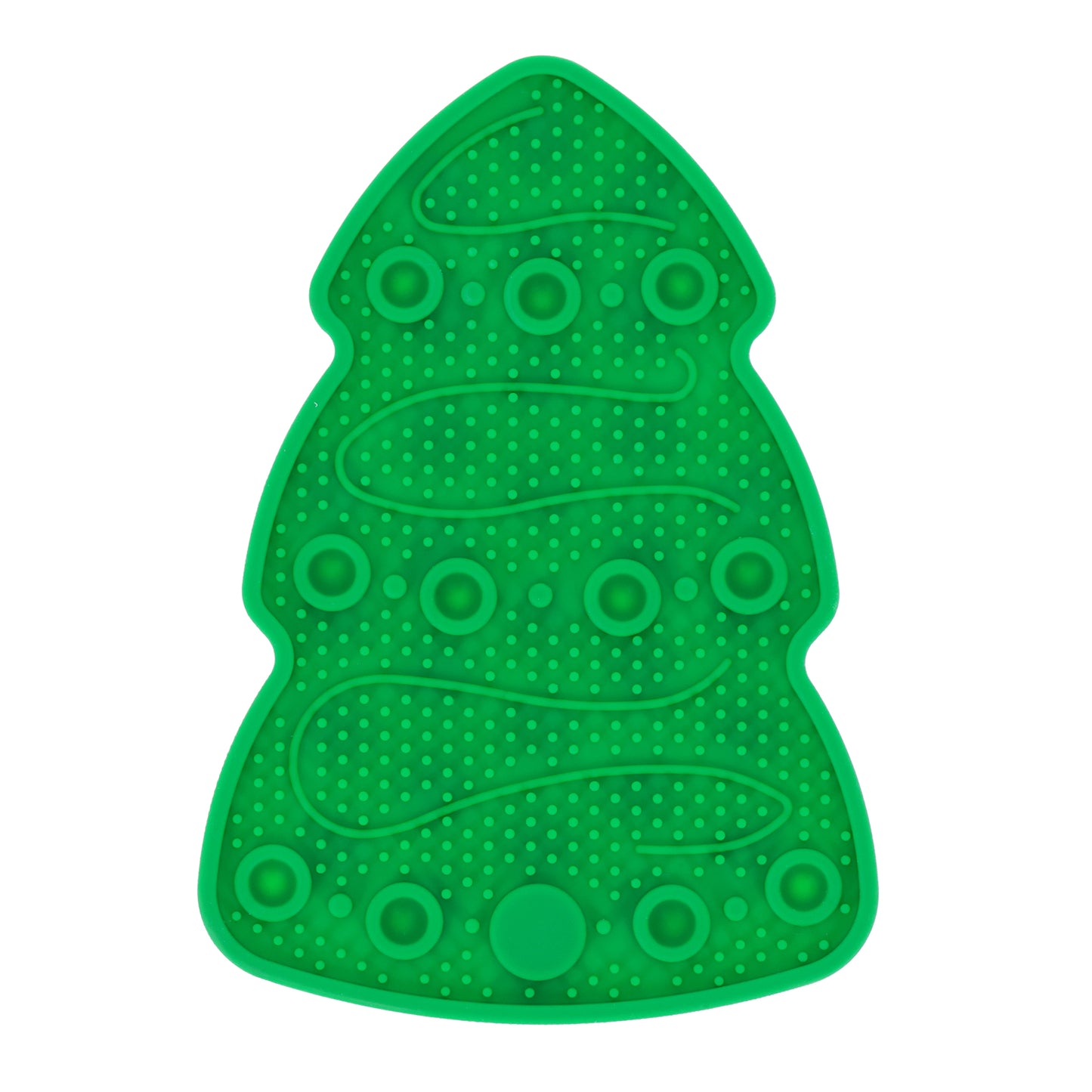 All for Paws Weihnachtsbaum Schleckmatte Napf für Hunde und Katzen