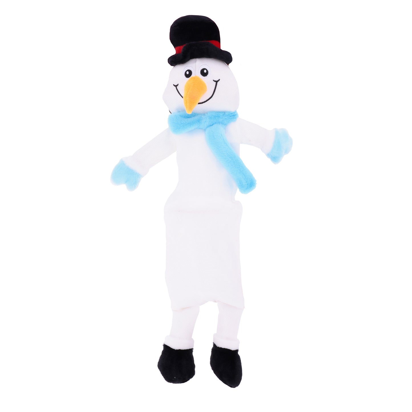 All for Paws Long Body Schneemann Spielzeug für Hunde