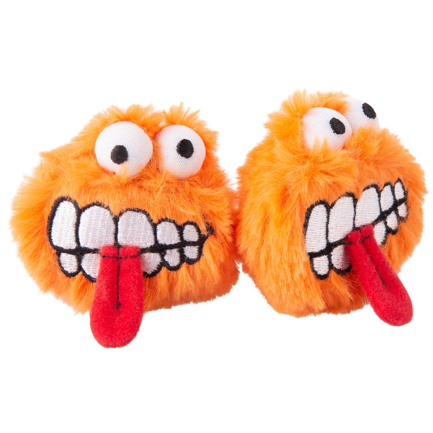 rogz Katzenspielzeug Catnip Fluffy Grinz orange