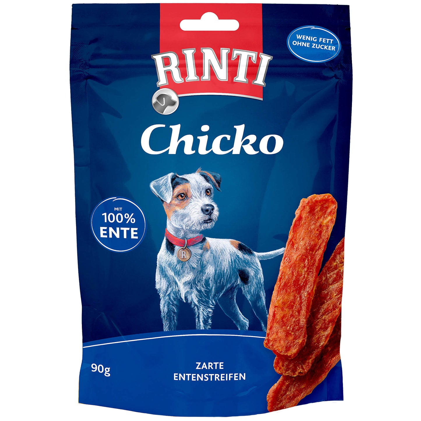 Rinti Chicko Ente Snack für Hunde