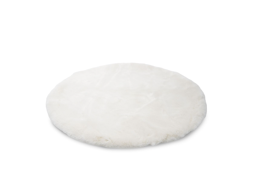 Petrebels Blanket Fur Cover Oval beige