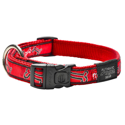 rogz Fancy Dress Red Bones Halsband für Hunde