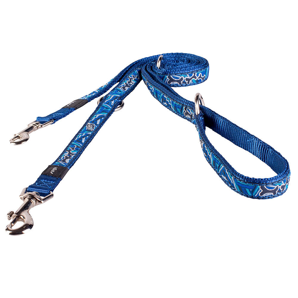 rogz Fancy Dress Navy Zen Leine für Hunde