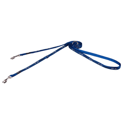 rogz Fancy Dress Navy Paw Leine für Hunde