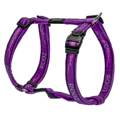 rogz Hundegeschirr Fancy Dress Purple Chrome für Hunde
