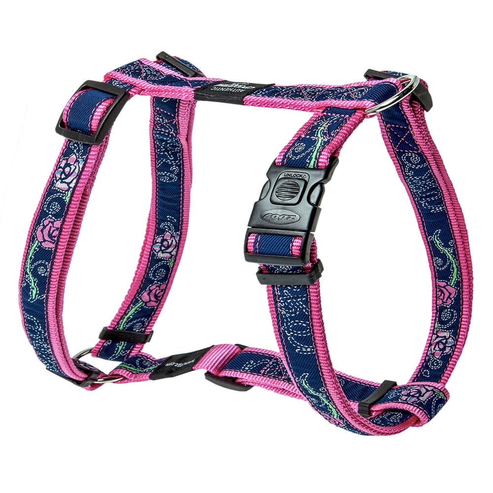 rogz Hundegeschirr Fancy Dress Denim für Hunde
