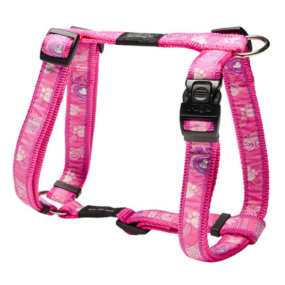 rogz Fancy Dress Pink Paws Geschirr für Hunde